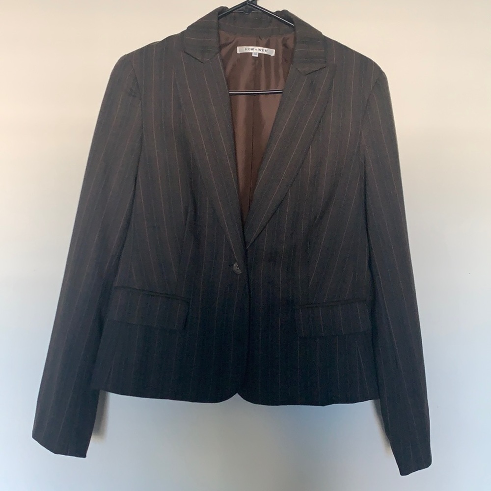 How & Wen Women's Professional Work Dress Jacket  Size 10  Office Attire